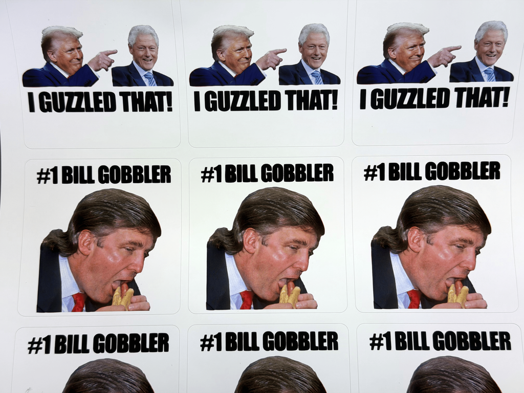 #1 Bill Gobbler Sticker