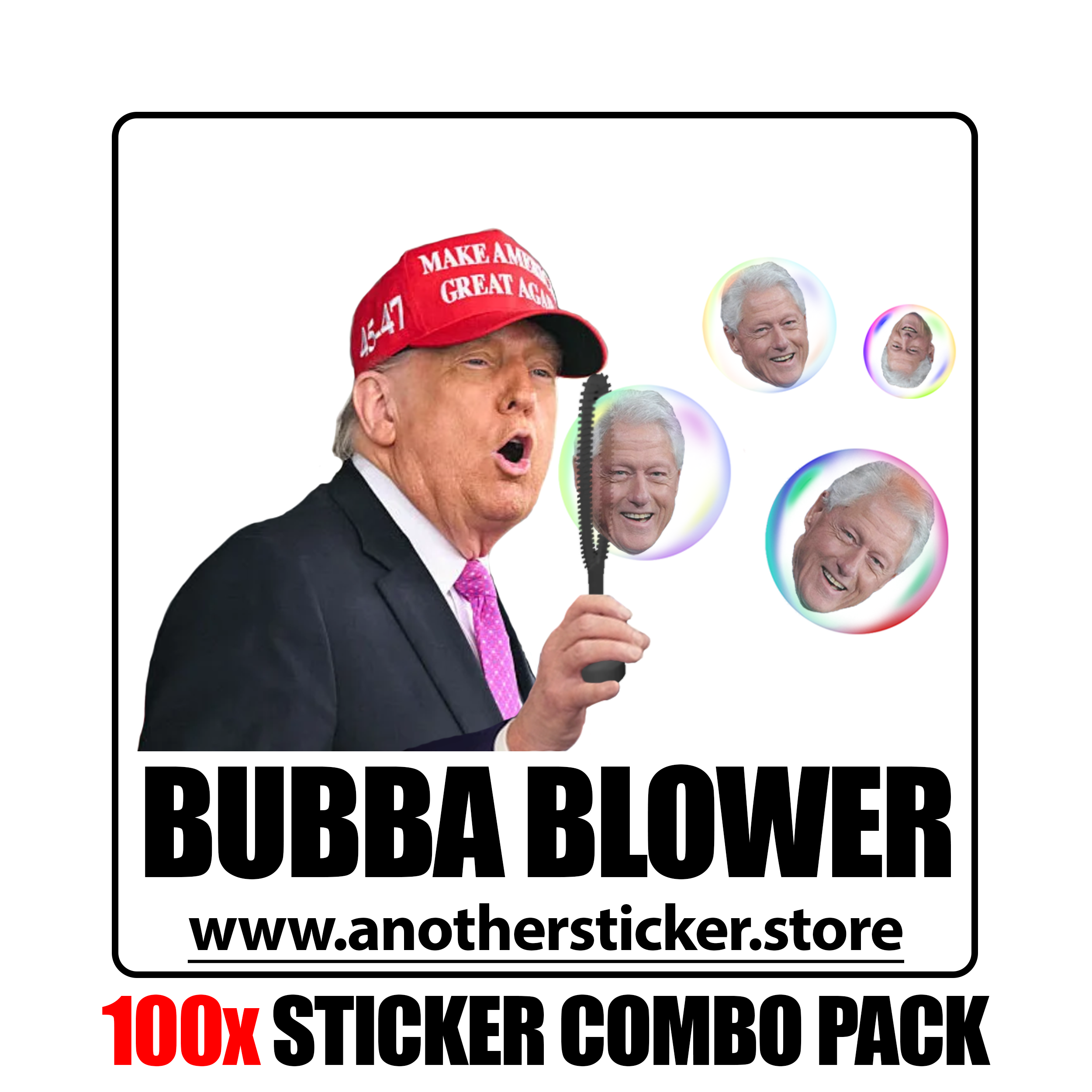 Bubba Blower Sticker