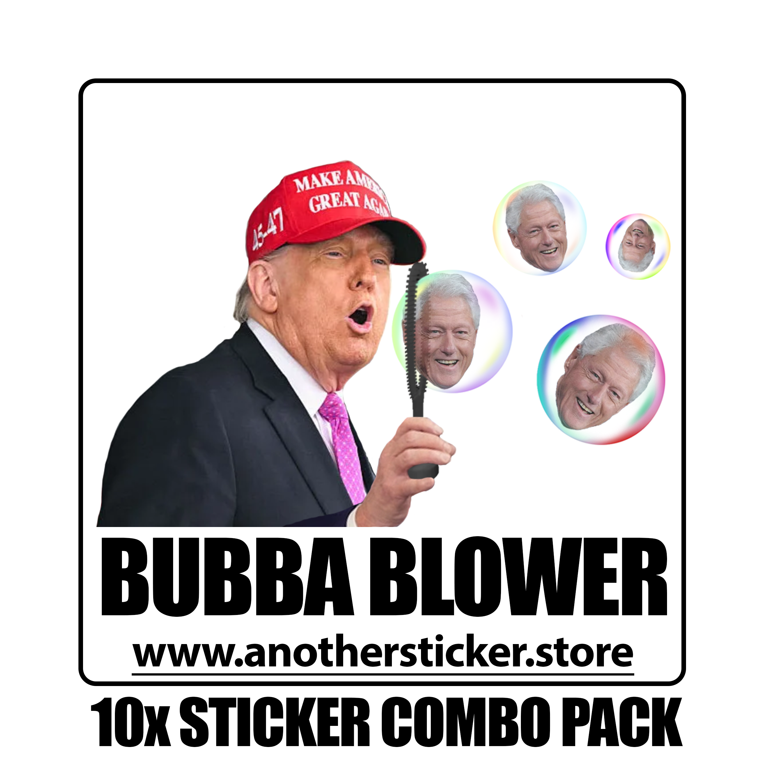 Bubba Blower Sticker