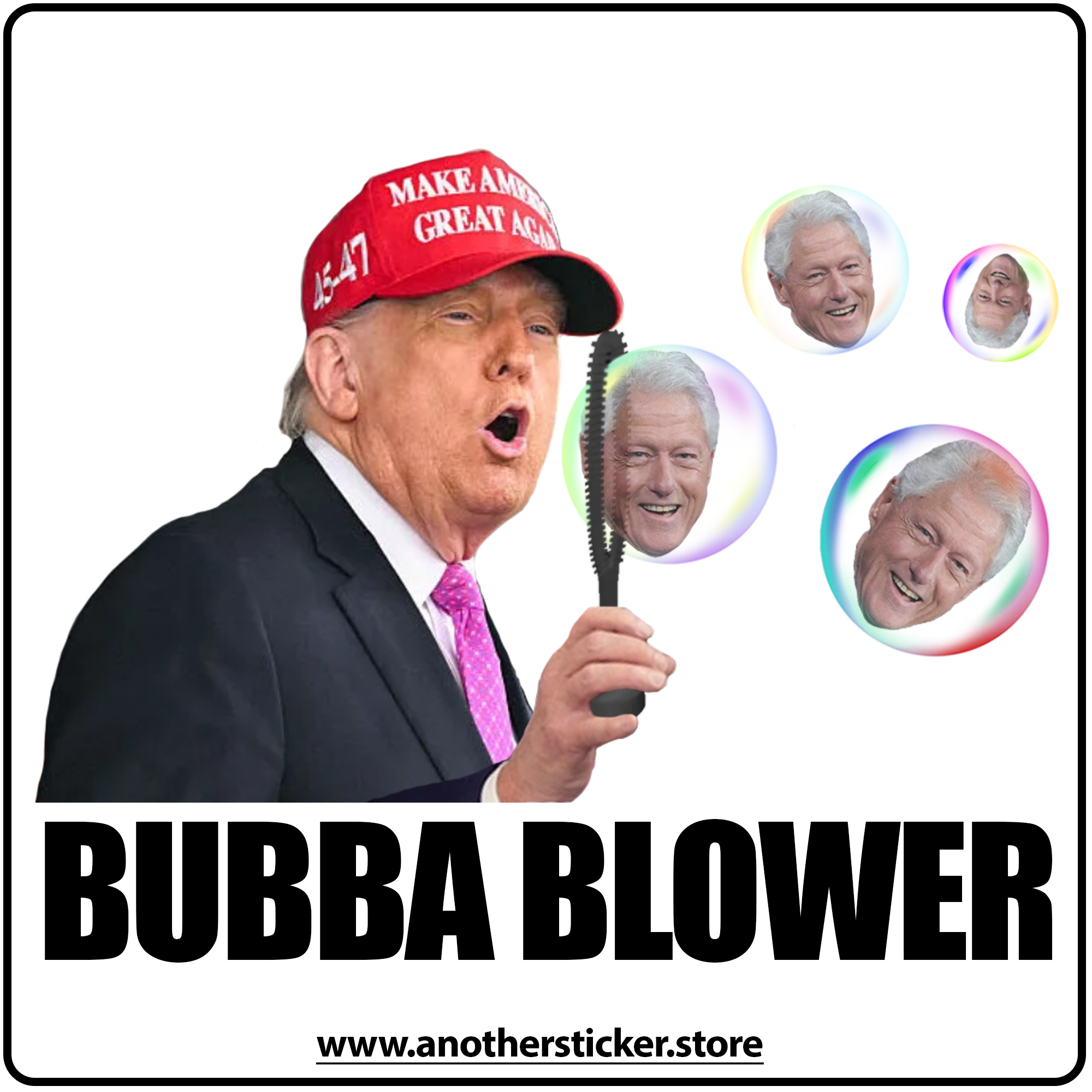 Bubba Blower Sticker