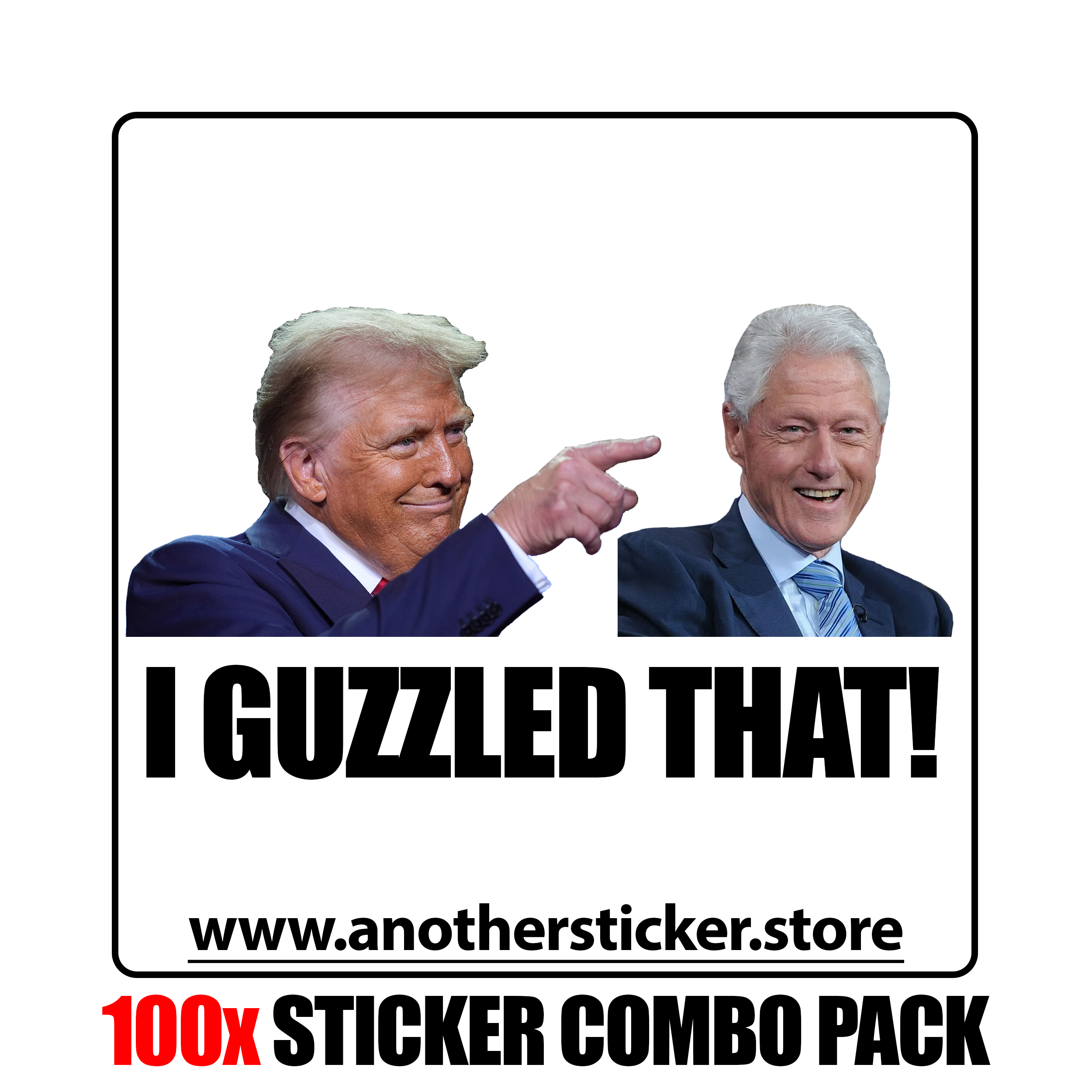 I Guzzled That! Sticker