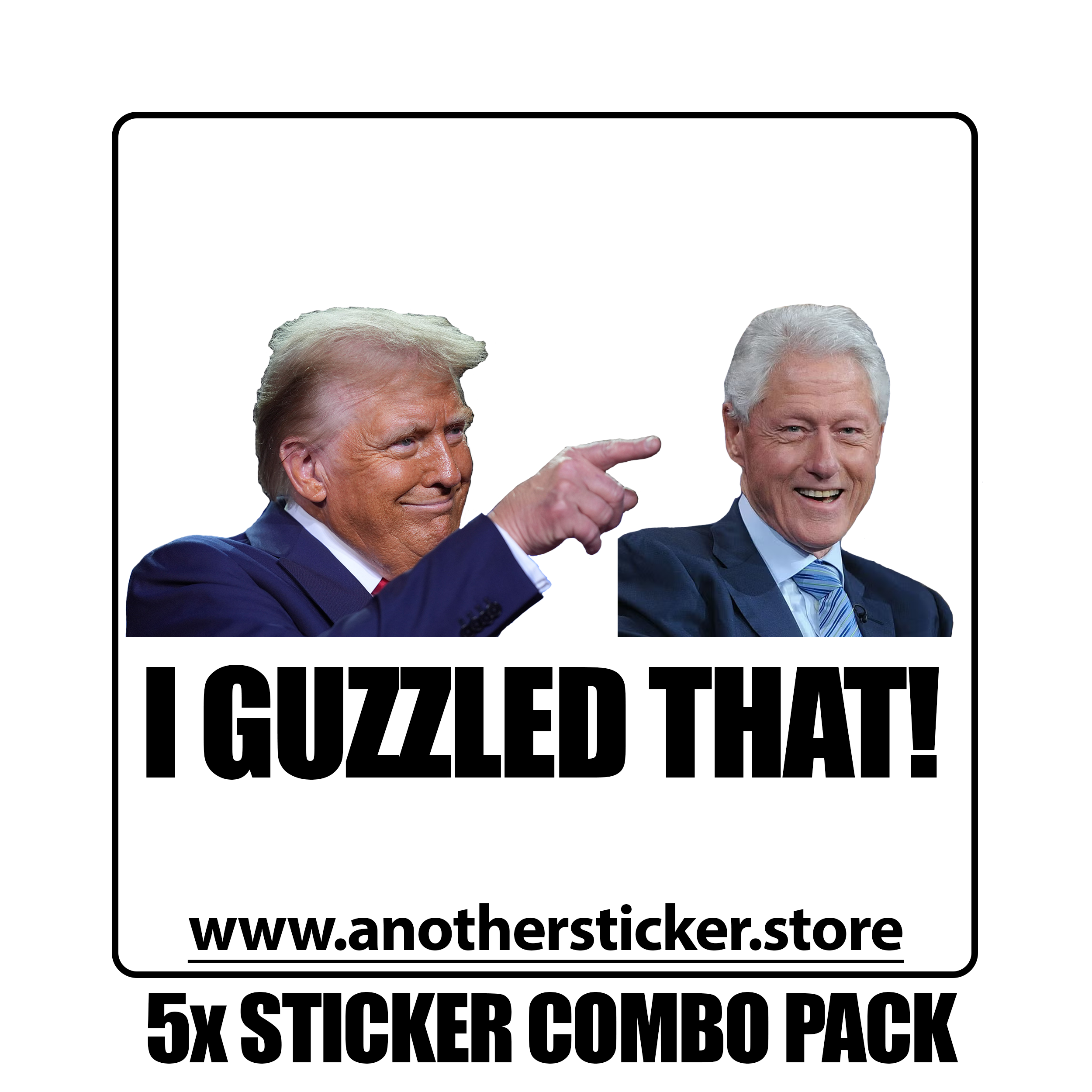 I Guzzled That! Sticker