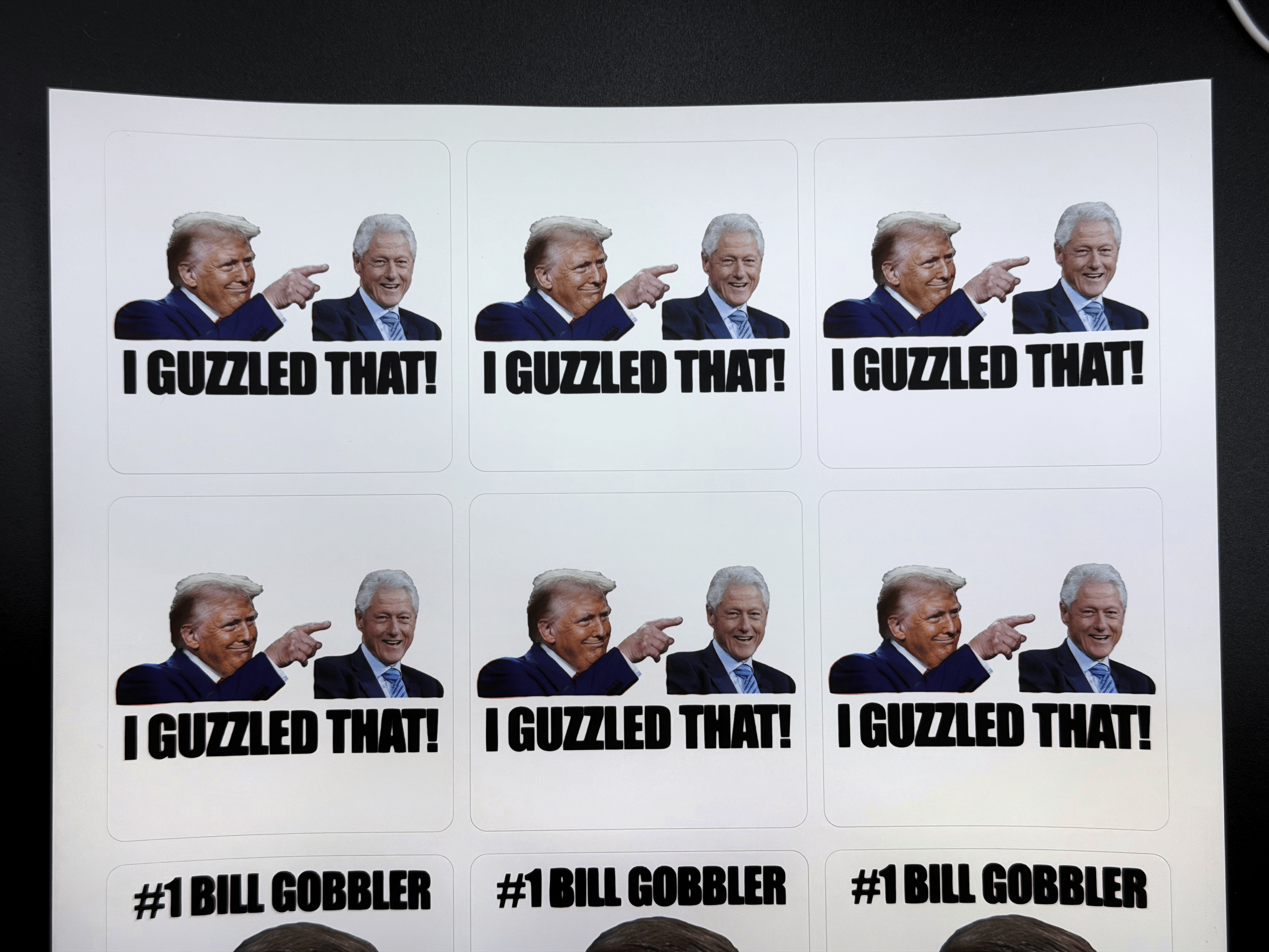 I Guzzled That! Sticker