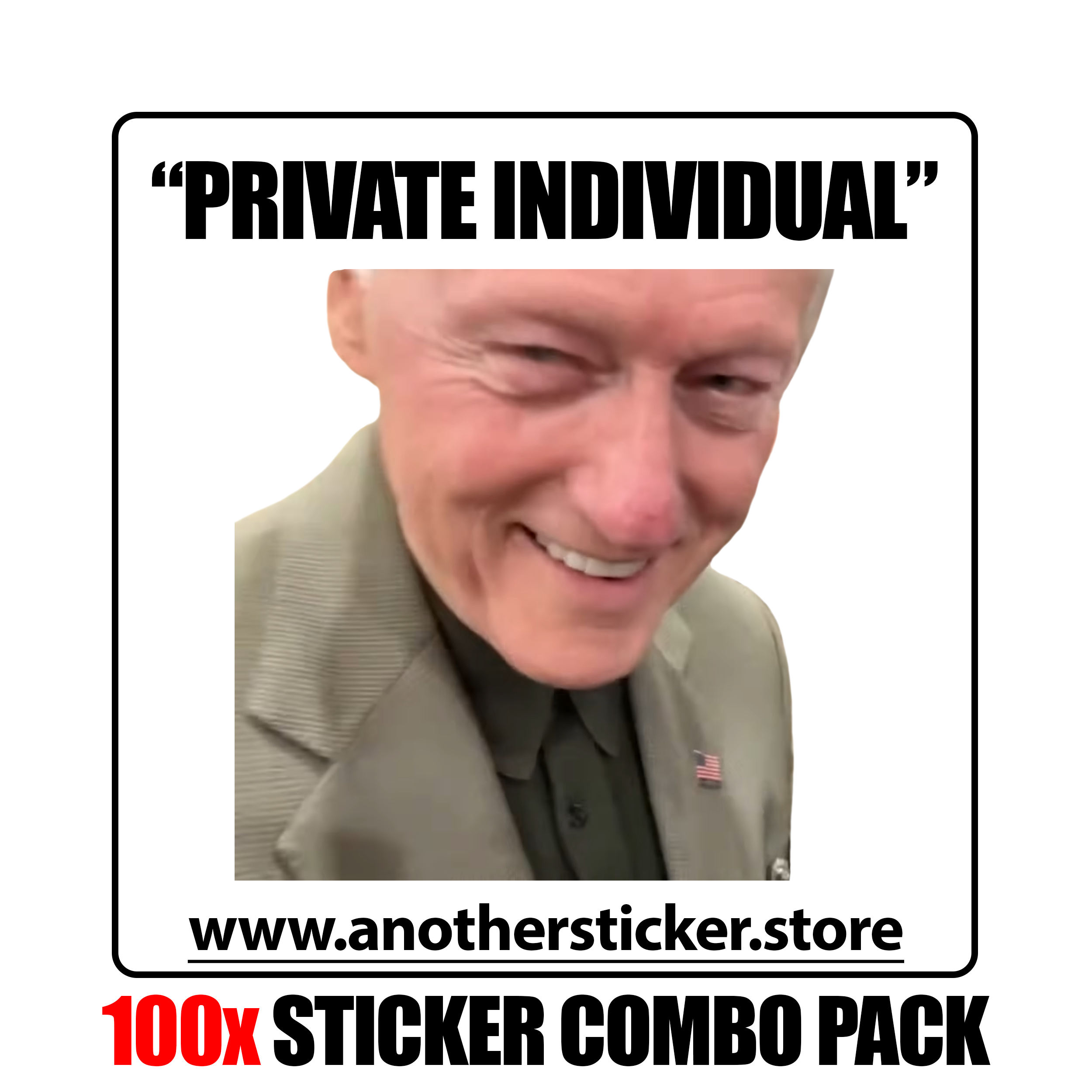 Private Individual Sticker