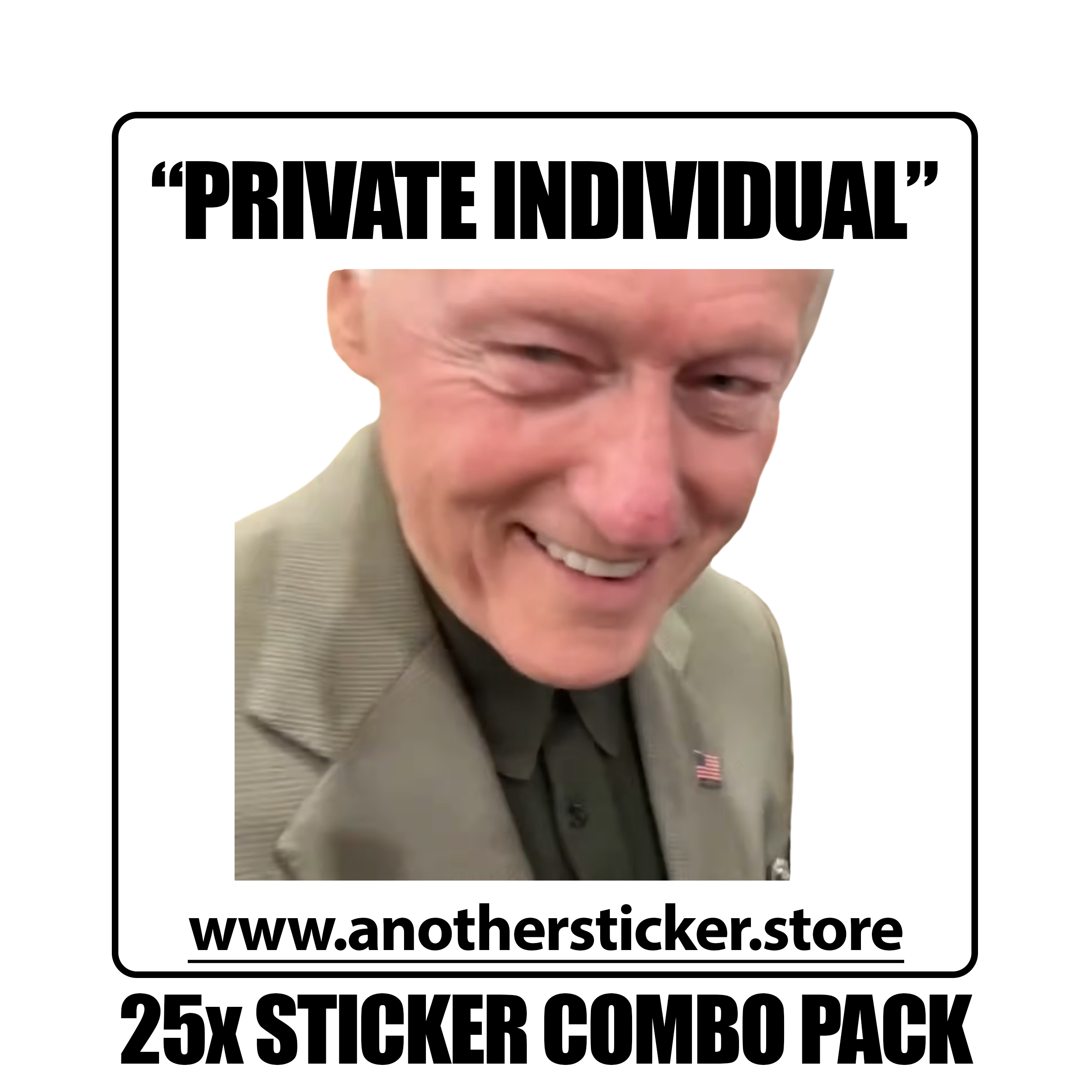 Private Individual Sticker